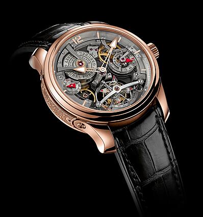 Greubel Forsey Double Tourbillon 30 Technique red gold Replica Watch